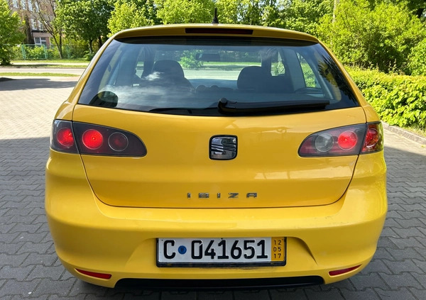 Seat Ibiza cena 9800 przebieg: 165000, rok produkcji 2007 z Zawiercie małe 466